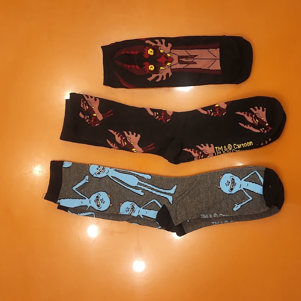 Rick and Morty socks
